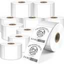 LLIKED 7500 Direct Square Thermal Labels 2" x 2", QR Code&Barcode Stickers