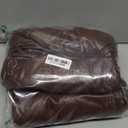 Pu Leather Dining Chair Covers set of 6, Waterproof Kitchen Chair Covers for Protecting Chairs from Stain/Scratch, Soft & Elastic Parsons Chair Slipcover Well-Fitted for Dinning Room(Coffee, 6Pcs)