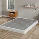 King Box Spring 5 Inch Mattress Foundation with Fabric Cover