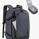 BAGSMART Blast Travel Backpack, 15.6 Inch Carry On Backpack Flight Approved, TSA Approved Personal Item Travel Bag, Water Resistant Weekender Bag Luggage Daypack, Charcoal