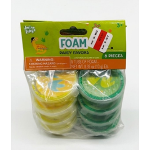 Foam Party Favors 8 pcs (2 Pack)