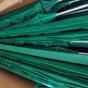 50 Pack Electric Fence Posts,48 Inch/4FT Step-in Plastic Posts for Farm and Garden,Temporary Sturdy Fencing System for Electric Fencing and Yard Protection, Green