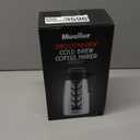 Cold Brew Coffee Maker, 64 oz Tritan Fortified Pitcher, Pour Spout Handle Lid, Resilient & Leak-Proof for Iced Coffee Tea (Clear White)