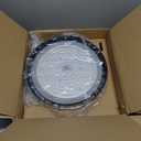 UFO LED High Bay Light Pro, 150W LED Shop Lights, 0-10V Dimmable 30000LM 5000K, 60%-100% Power Selectable Bay Light for Warehouse Factory Barn Shop Workshop Garage Gym, 4 Pack Pro