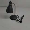 LEPOWER Metal Desk Lamp, Eye-Caring Table Lamp, Study Lamps with Flexible Goose Neck for Bedroom, Home Office (Matte Black)