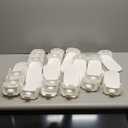 Shoe Slots Organizer 20 Pack - Shoe Stackers, Space Savers 50%, 4 Levels Adjustable, Double Layer Holders for Closet, White