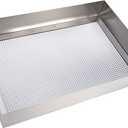 Large Size Soil Sifter for Garden Sieve for Rocks and Sand 17x11.5 inches