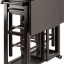 Winsome Suzanne Space Saver Set, for Kitchen, 33", Coffee