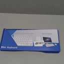 Wireless Keyboard and Mouse Combo, Compact Quiet Wireless Keyboard and Mouse Set 2.4G Ultra-Thin Sleek Design for Windows, Computer, Desktop, PC, Notebook, Laptop (GHKM03)