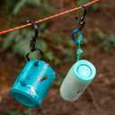 GEAR AID HEROCLIP (Mini) Carabiner Gear Clip and Hook, for Hanging Bags, Purses, Lanterns, Strollers, Tools, Helmets, Water Bottles, and More