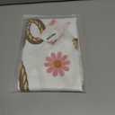 Riyidecor Cowgirl First Rodeo Birthday Backdrop, Western First Birthday Backdrop Banner, Cow Print Pink Girly Wild West Cactus 5x3 Feet Photography Background Newborn Party Decoration Supplies (5Wx3H)