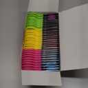 BURVAGY 60Pack 5" Small School Student Blunt Craft Kids Scissors, Sharp Stainless Steel Blades Safety Comfort Grip Scissors for Kids Children Cutting Paper, 5Inch