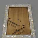 Handicrafts Home 5x7 Picture Frame Mother of Pearl Collection, Handcrafted Photo Frame, Small Picture Frame for Living Room, Wall Decor, Office Desk Decor, Vintage Picture Frames, Gift for her, Thanksgiving gift for friends & Family