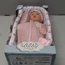 Enjoyin 12'' Baby Doll Playset with Washable Doll Accessories Includes Carrier Bassinet Bed, Pacifier, Blanket, and Pillow, First Baby Dolls for Toddlers 36 Months and Up