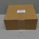 GOSCHE Glass Cups with Lids and Straws, 20oz Drinking Jar Glass Tumbler Iced Coffee Cups Set, Vintage Ripple Glassware Smoothie Cups for Water Coffee Tea, Amber, 2 Pcs