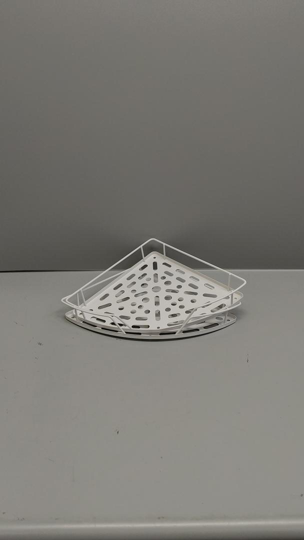 2 Shower Shelf's 10" ( White )