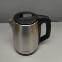 Stariver 2.5L Large Electric Kettle, BPA Free Stainless Steel Water Heater, Fast Boil Electric Tea Kettle, Water Boiler with Auto Shut-Off & Boil-Dry Protection for Family (10-12 Cups) (Black Silver)