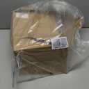 Tessco 800 Pcs Mini Appetizer Plates Set Including 400 Disposable Dessert Plates Assorted Shape 200 Mini Plastic Forks 200 Plastic Spoons for Party(Black,Classic)