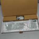 Wireless Keyboard and Mouse Combo, Full-Sized Wireless Keyboard and Adjustable DPI Mouse, 2.4GHz USB Receiver, Silent Keyboard and Mouse for PC, Windows, MAC, Desktop, Laptop (Avocado Green)