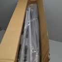 Bassinet Bedside Sleeper, Adjustable Height Baby Bassinet with Wheels, Easy Assemble & Folding Crib with Comfy Mattress, Breathable Mesh Bedside Bassinet for Infant Newborn (Grey)