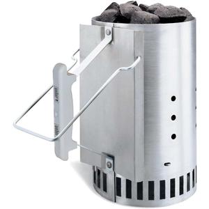 Weber 7416 Rapidfire Chimney Starter - Quantity 4