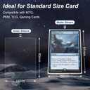 400 Pack Card Sleeves, 200 Matte White Trading Card Sleeve and 200 Inner Sleeves Ideal for Double-Sleeving, Fit for MTG, TCG and Game Cards