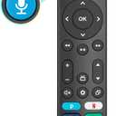 Voice Replacement for Smart-TV-Stick, for Insignia-Toshiba-Smart-TV-Remote-Control, for Smart TV Cube