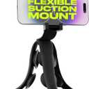 Tenikle PRO Jet Black - Flexible Tentacle Tripod for Mobile Phone and Action Camera GoPro, Insta360, DJI Osmo, Bendable Suction Cup Camera Mount & Holder, iPhone & Android Compatible