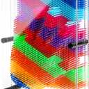 3D Pin Art Sensory Toys for Kids 5-7, Pin Art Board Impression Sensory Toys for Kids with Autism, Autism Gifts for Autistic Children Age 3, 4, 5, 6, 7, 8, 9, 10+ Years Old Boys Girls (Multicolor)