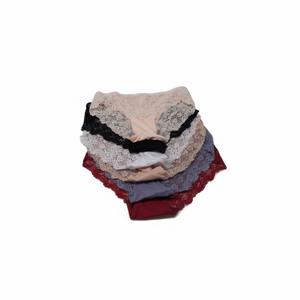 No Brand Lace Underwear for Women Sexy Hipster Panties Breathable Bikin Panty 6 Packs 2XL