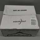 HOUSE DAY Velvet Kids Hangers 60 Pack, Premium Childrens Hangers for Closet, Ultra Thin Cute Clothes Hanger, Non Slip Small Felt Hanger 14 Inch for Kids Clothes, Light Blue