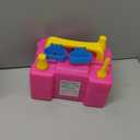 Air Balloon Pump Electric 600W 110V Portable Dual Balloon Inflator Blower Machine Suitbale for Birthday Party Decoration Quickly Inflation for Balloons (Rosered)