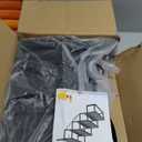 Dog Steps for Car, Truck, SUV, Dog Stairs for Car with Upgraded Non-Slip Surface, Foldable Dog Ramp for Car, Pet Stairs for Large Dogs, 4 Steps