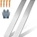 Heavy Duty 1500LBS Loading Ramp 2-Pack, 71" Long 8.66" Wide Steel Ramp for Hand Truck, Motorcycle, Bicycle & ATV