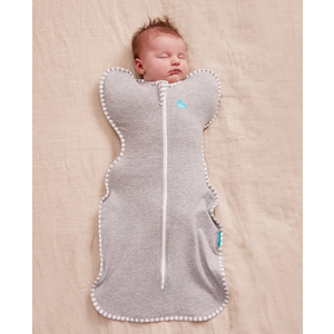 Love To Dream Inbakerslaapzak Swaddle Up Original Medium 6-8, 5 KG 1.0 Tog (20°C - 24°C) Grey Fase 1