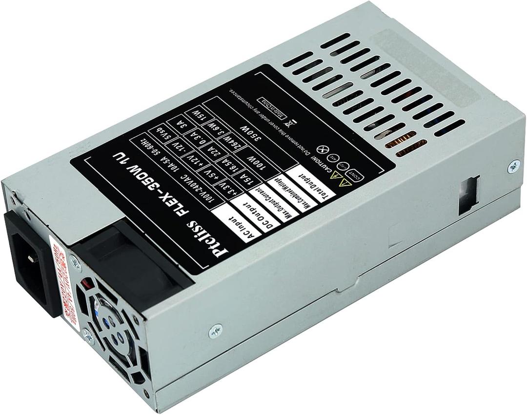 350W 1U Flex ATX Power Supply with Fixed Cables with 6Pin PCIe Connector 80 Plus Bronze Efficiency,flex-350w
