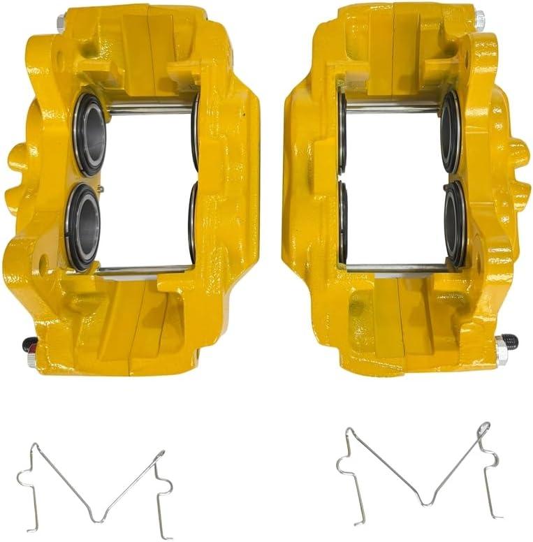 4773060350 4775060350 Front Brake Calipers with Bracket Yellow Set