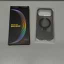 TORRAS Ostand Q3 Air for iPhone 17 Pro Max Case with 360 Magnetic Stand, Fit for MagSafe, Mil-Grade Drop Tested, Camera Control Button, Shockproof Phone Case for iPhone 17 Pro Max 6.9", Shadow Black