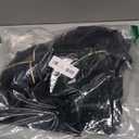 Dog Leather Jacket - Cute Leather Dog Jackets Motorcycle Clothes with Buttons Pet Waterproof Winter Coat for Small Medium Dogs(Black, 2XL) (XX-Large)