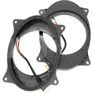 YuYue Electronic 6X9 to 6,5 inch Door Speaker Spacer Ring Installation Plate Converter for Toyota 02-11 Camry/03-13 Corolla /07-15 Yaris/04-09 Solara Models