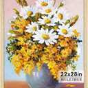GULETHUN 22x28 Picture Frame, Natural Wood Poster Frame, Home Decor Natural Gallery Frames, Horizontal or Vertical Format, Sturdy, Plexiglass, Large Wall Decor, for Photos, Artworks, Posters, 22x28in