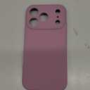 Vooii Magnetic for iPhone 17 Pro Case, Compatible with Magsafe (Premium Liquid Silicone) (Integrated Camera Control Button) Full Body Protective Anti-Scratch Microfiber Lining 6.3", Chalk Pink