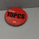 9 Inch Sanding Disc Drywall Sandpaper, Dust Free Sanding Drywall Sander Pads, 15 Pack 150 Grit