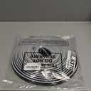 BBTO Weather Stripping Door Seal Exterior Weather Strip for Window V-Shaped Foam Kerf Garage Door Gap Blocker Soundproof Home Improvement Easy to Install(40 Feet,Black)