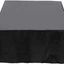 FLR 79L x 79D x 33H Hot Tub Cover Outdoor SPA Covers Swimming Pool Waterproof Dust Proof Cover (Black, 86x86x35 inch)