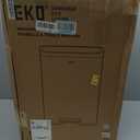 EKO Madison Matte Stainless 50 Liter/13.2 Gallon Step Trash Can w/Inner Liner - Fingerprint Resistant Finish