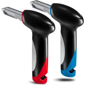 2 x Medical king Car Door Handle for Elderly (2 Pack) Assist for Elderly Assist Support Handle Multifunctin for Seniors and Handicapped 3 in 1 Seat Belt Cuter and Windo Braker Hammer