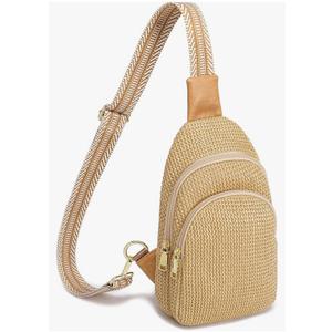 INICAT Summer Straw Bag Small Sling Beach Bag Crossbody Bags Rattan Woven Purses for Women 2025