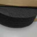 Boardwalk Stripping Floor Pads, 20" Diameter, Black, 5Pcs