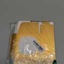 50 Pack Gold Bakery Boxes with Window 4x4x2.5 inches Pastry Boxes for Birthday Baby Shower Party